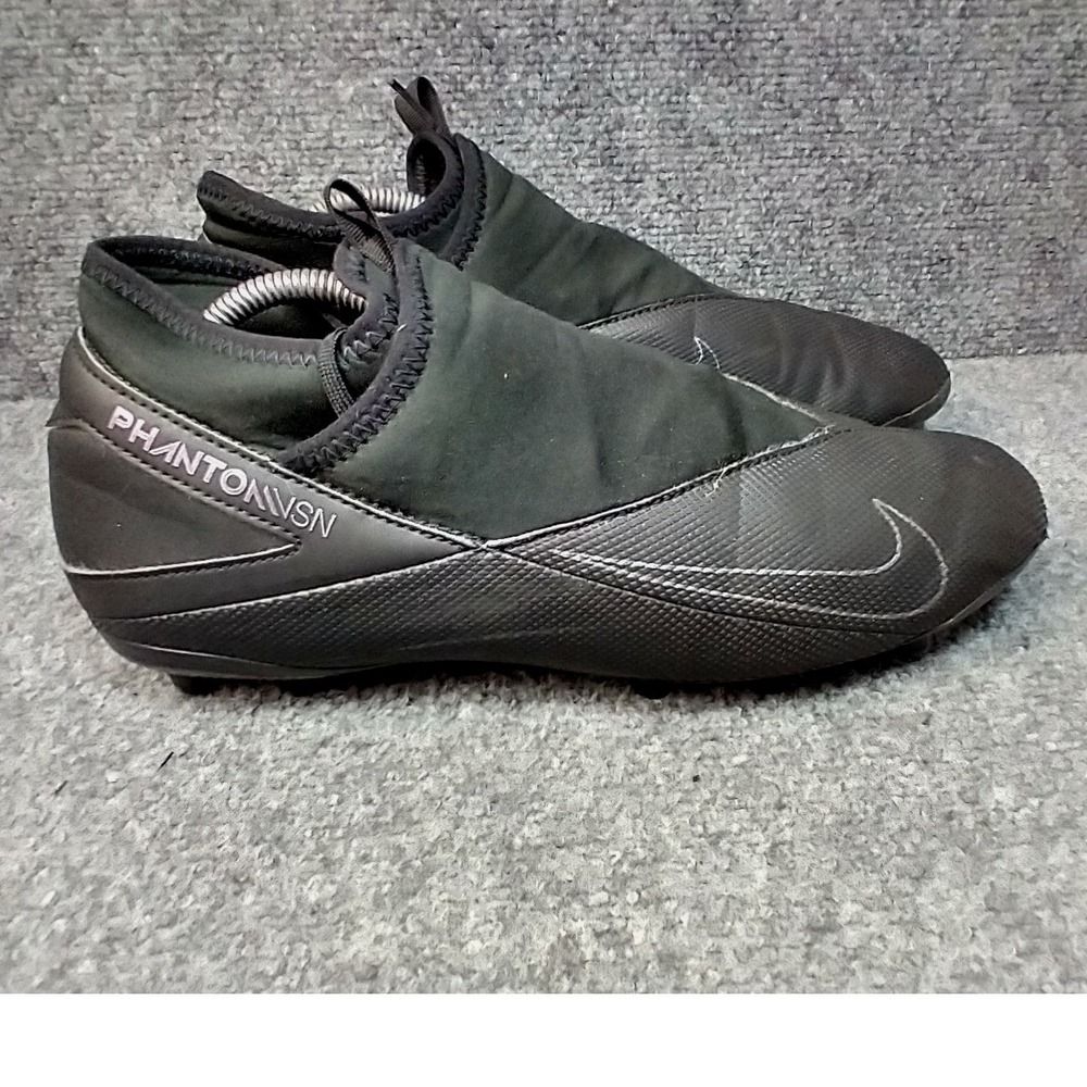 Nike Phantom VSN Academy DF MG Mens Soccer Cleats Black CD4159-010 Size 10.5